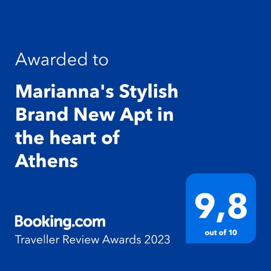 Marianna'S Stylish Brand New Apt In The Heart Of Athens Daire Dış mekan fotoğraf